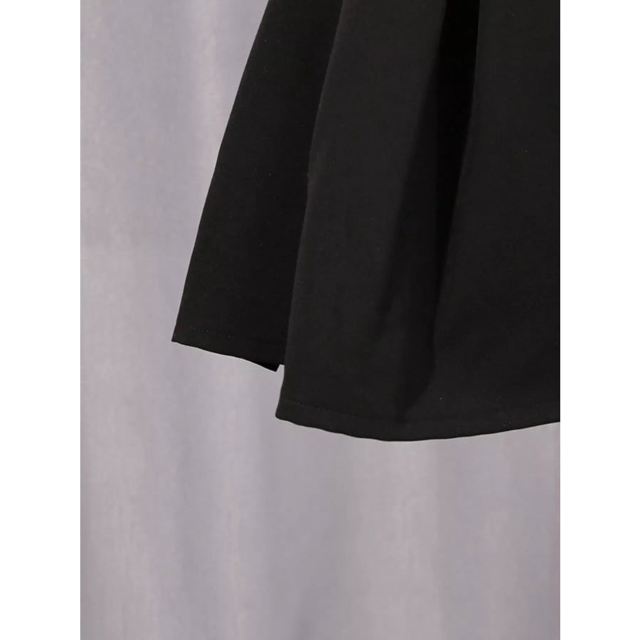 Zip Up Sleeveless Mini Dress Apparel and Accessories