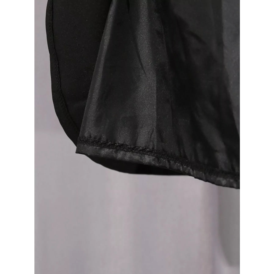 Zip Up Sleeveless Mini Dress Apparel and Accessories