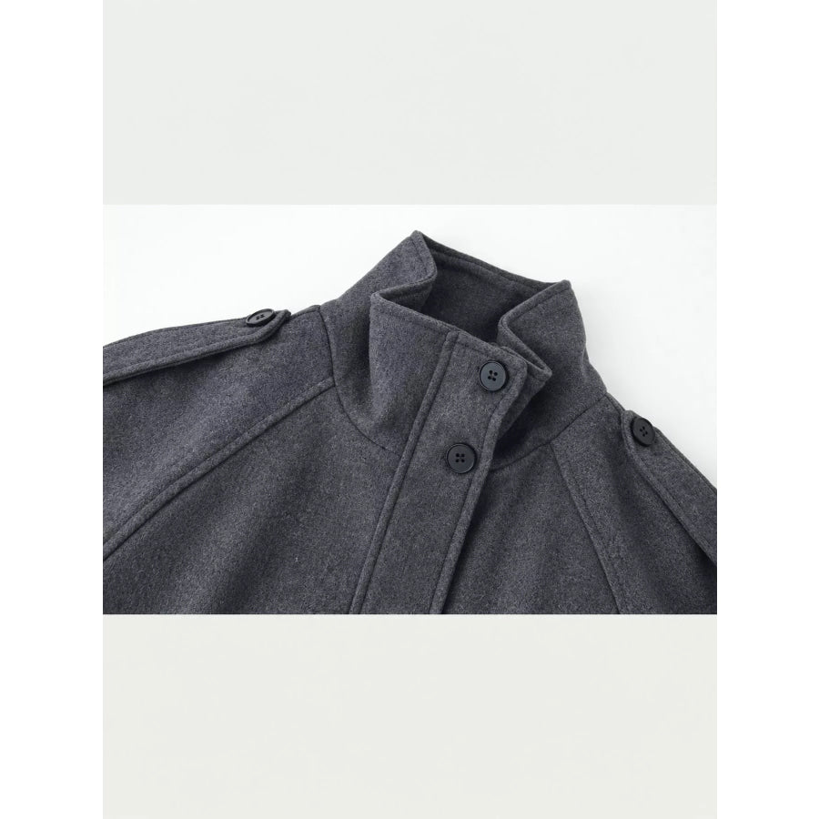 Zip Up Stand-Collar Jacket Apparel and Accessories