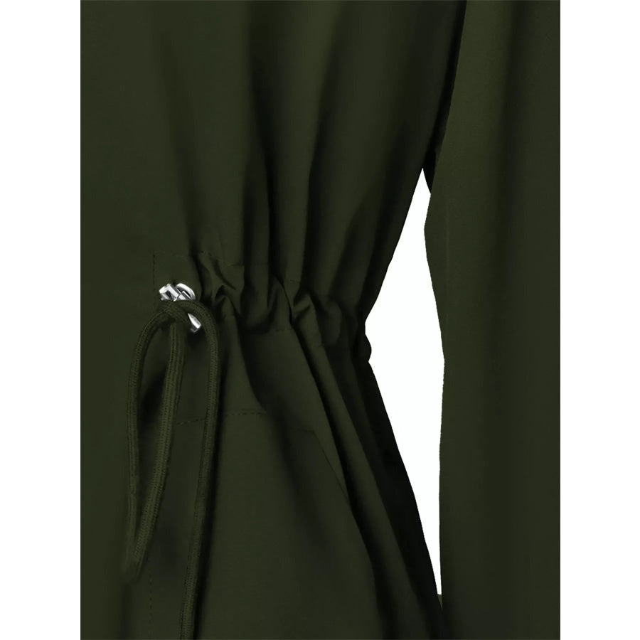 Zip Up Waterproof Hooded Outerwear Apparel and Accessories