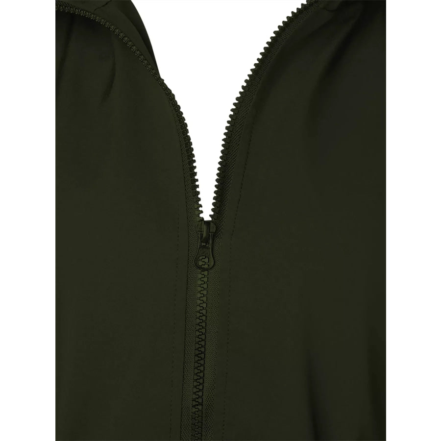 Zip Up Waterproof Hooded Outerwear Apparel and Accessories