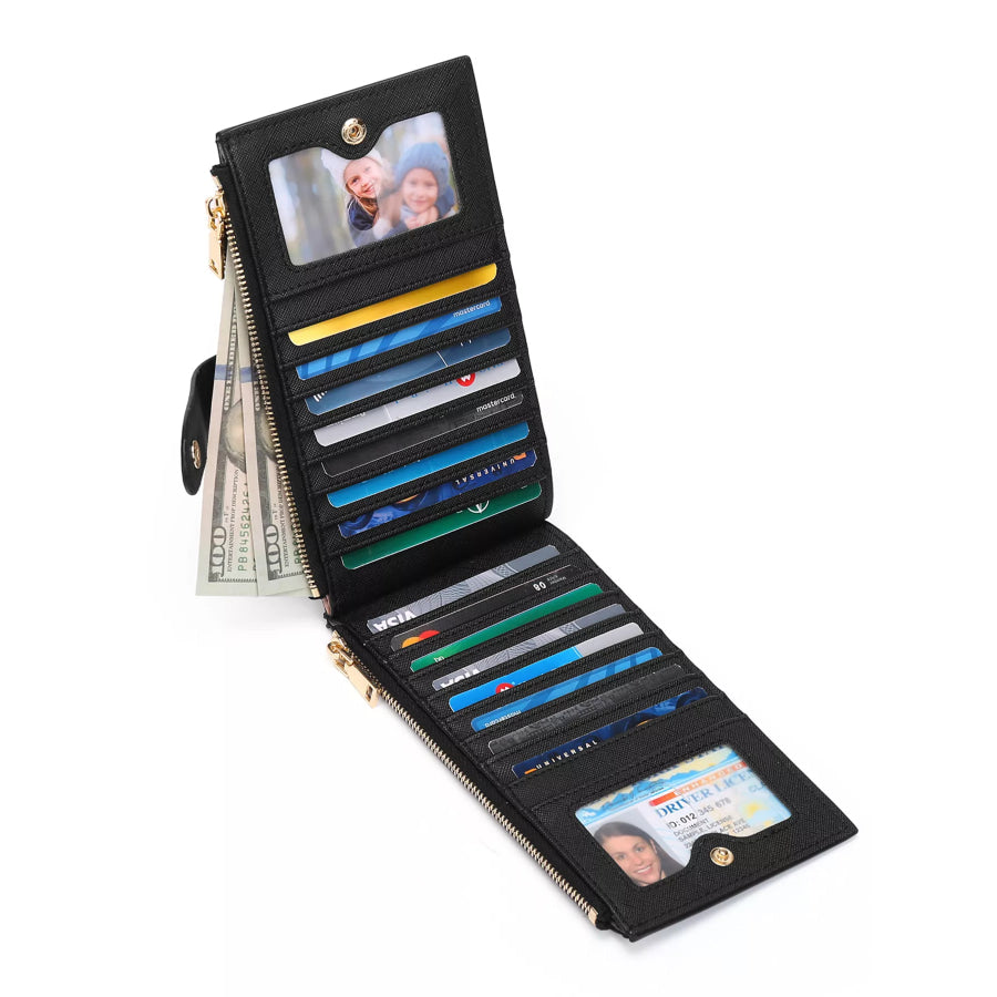 Zippered Long Wallet Apparel and Accessories