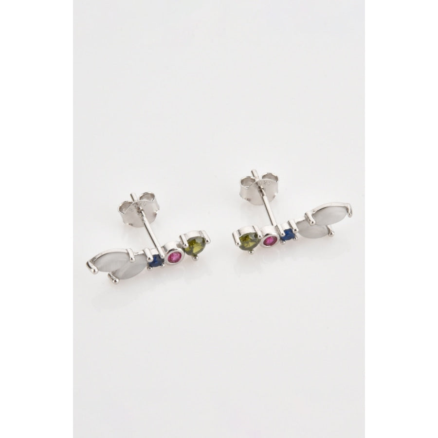 Zircon 925 Sterling Silver Earrings