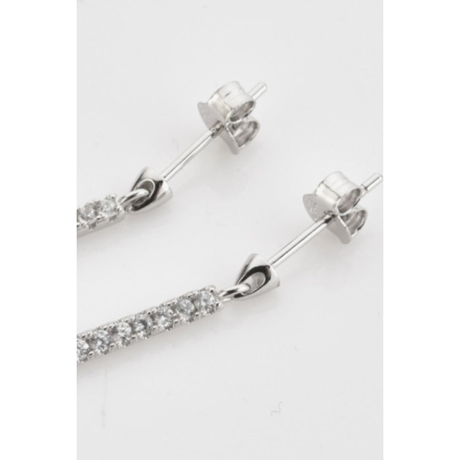 Zircon 925 Sterling Silver Single Earring