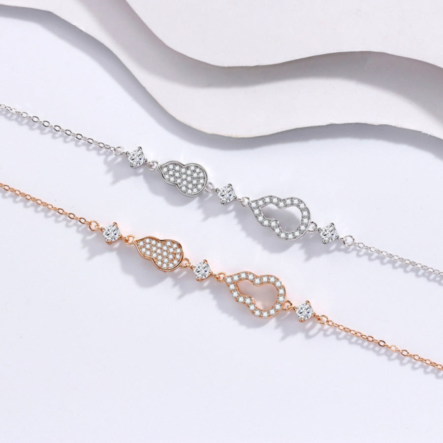 Zircon Gourd Adjustable Bracelet Apparel and Accessories