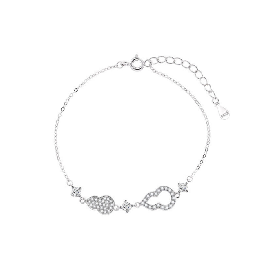Zircon Gourd Adjustable Bracelet Apparel and Accessories