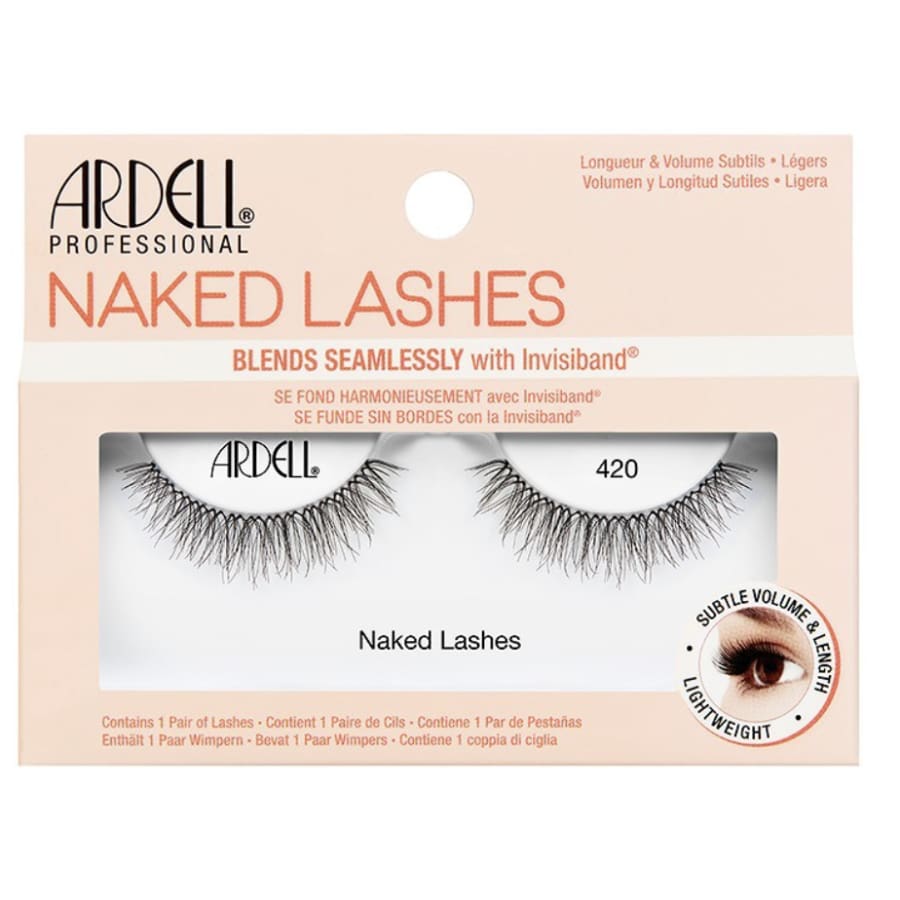 Ardell Professional - NAKED LASHES - Blends Seamlessly with Invisiband False Eyelashes