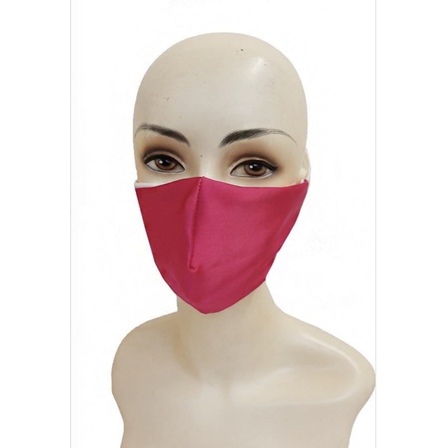 Assorted Face Covers - Satin ETA Early August Hot Pink Face Cover