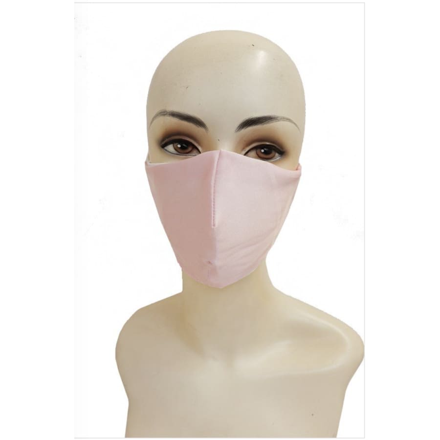 Assorted Face Covers - Satin ETA Early August Pink Face Cover