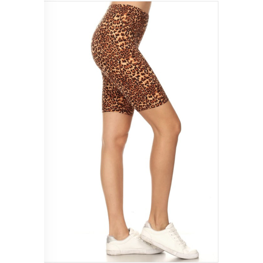 PREORDER Buttery Soft Printed Bike Shorts! Closes 25 Oct ETA mid-November! Dark Leopard / S Shorts
