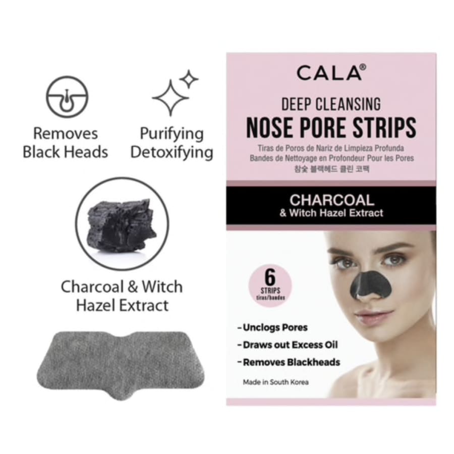 CALA Deep Cleansing Charcoal Nose Pore Strips Nose Strips