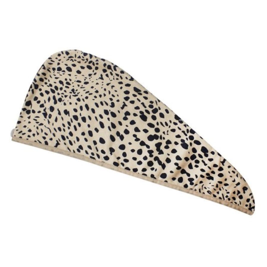 CALA Spa Solutions Tame The Mane Hair Turban - Cheetah Hair turban