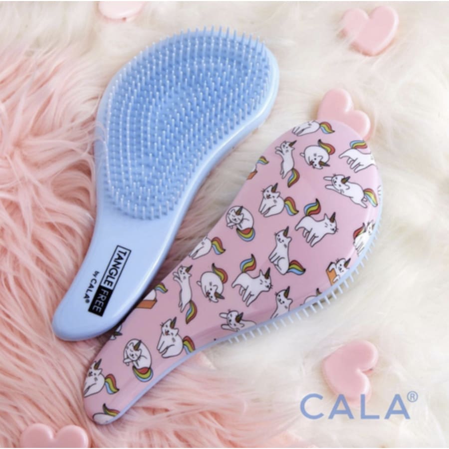 CALA Wet-n-Dry Detangling Brush - Unicats Hair Combs