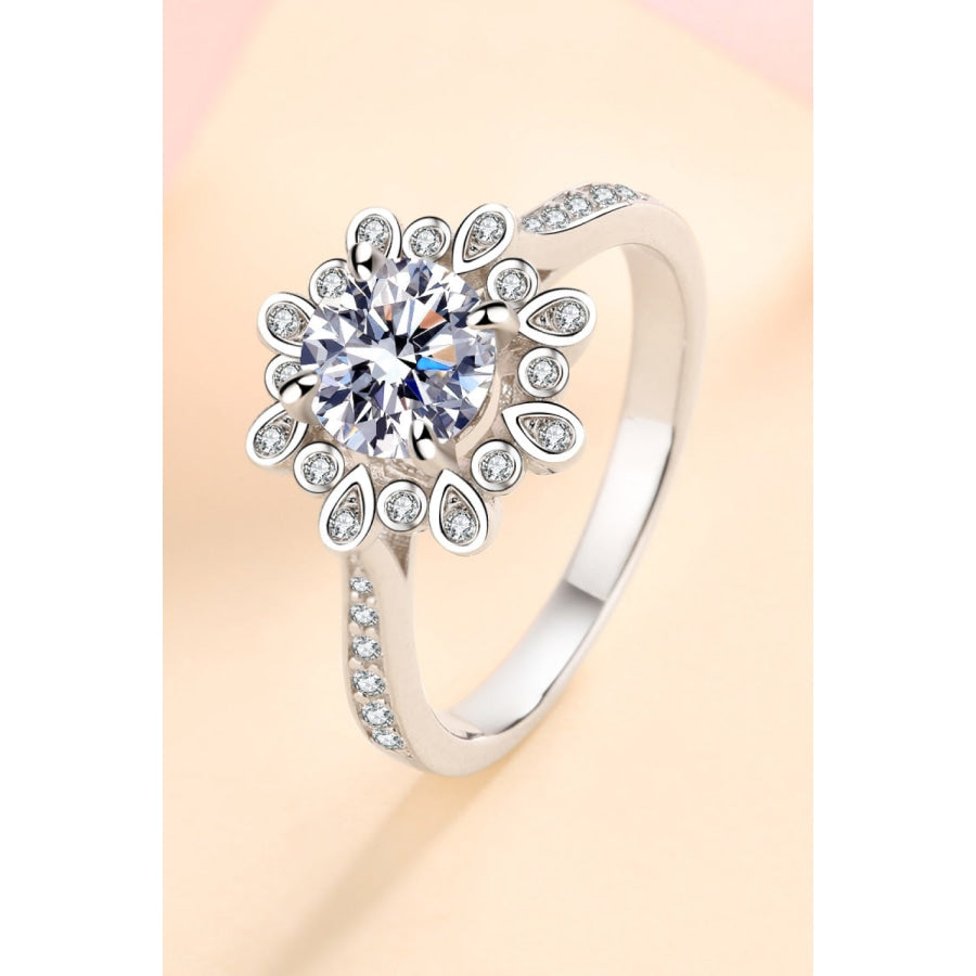Can’t Stop Your Shine 925 Sterling Silver Moissanite Ring