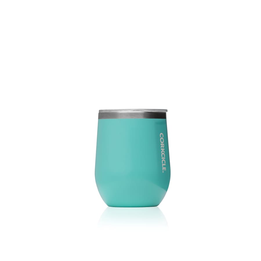 CORKCICLE Stemless Wine Cup 12oz. 12oz / Turquoise Drinkware