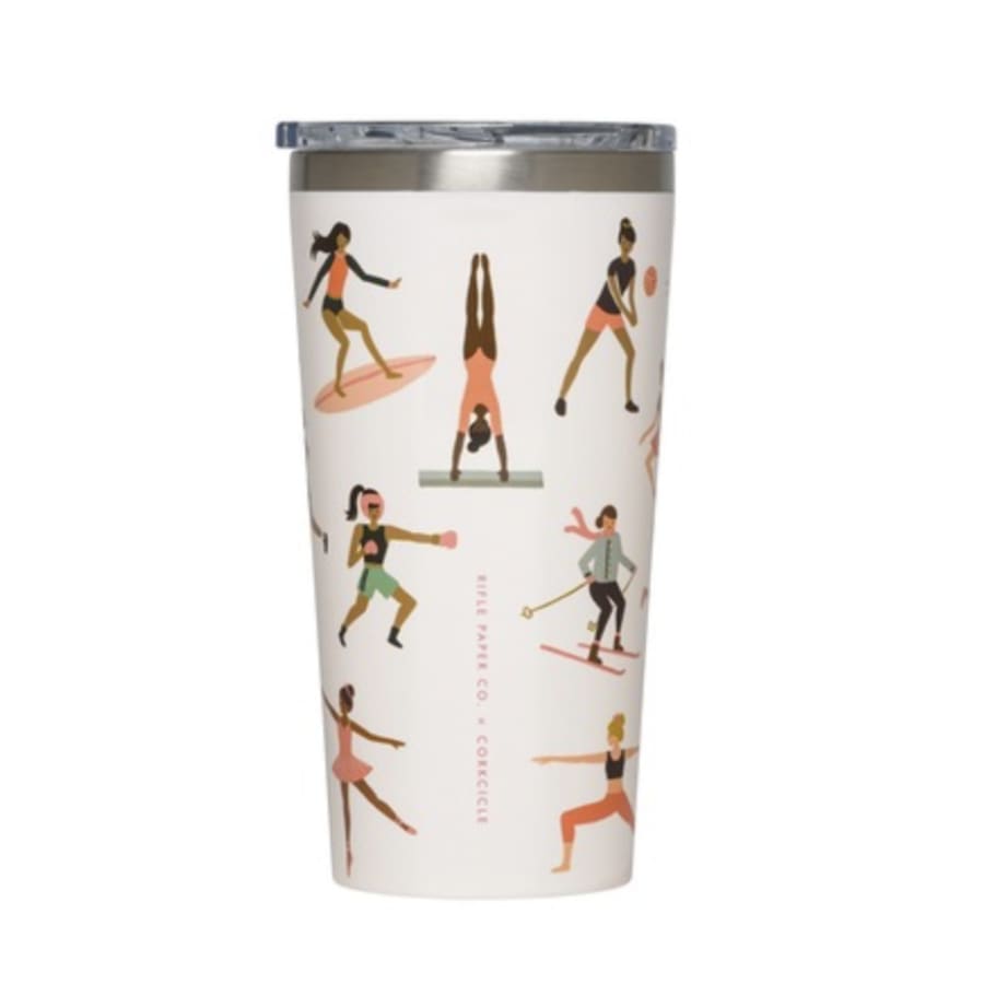 CORKCICLE Tumbler 16oz 16oz / Sports Girls - Rifle Paper Company Special Edition Drinkware