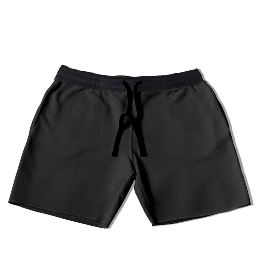 NEW! Custom Print Leggings Jogger Capri and Shorts! Solid Black / Small Jogger Shorts Leggings
