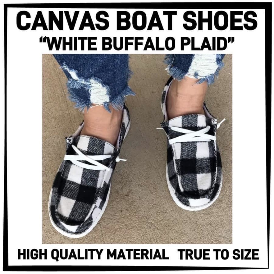 PREORDER Custom Canvas Boat Shoes! Closes 16 NOV ETA December