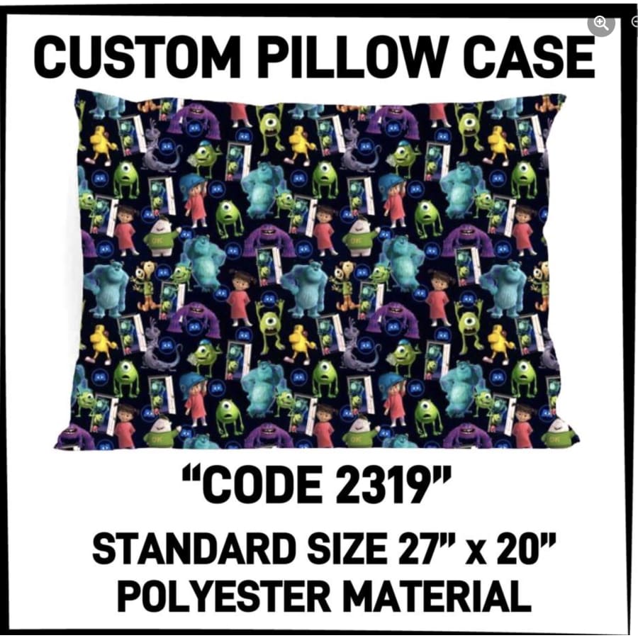 Custom Design Pillowcases Code 2319 Pillowcase
