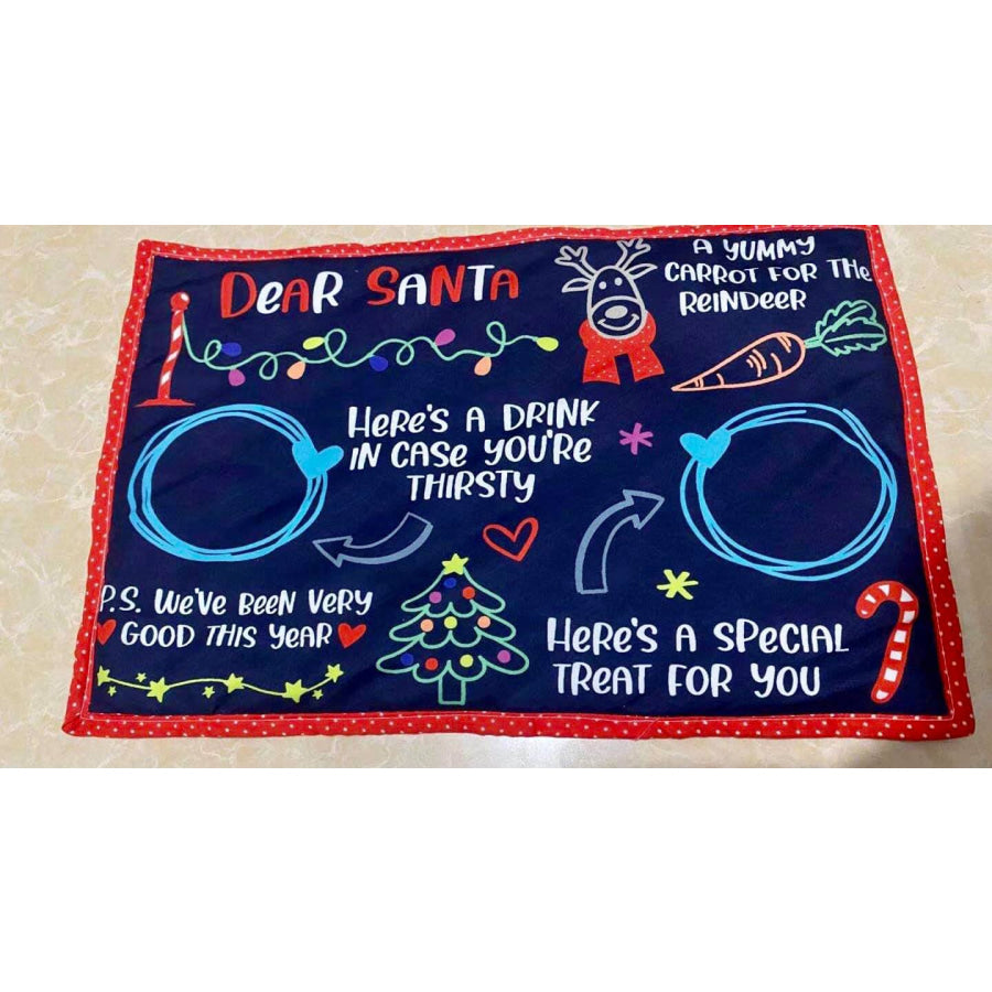 PREORDER Custom Design Santa’s Special Placemat - Closes 24 August - ETA early November Santa Mat