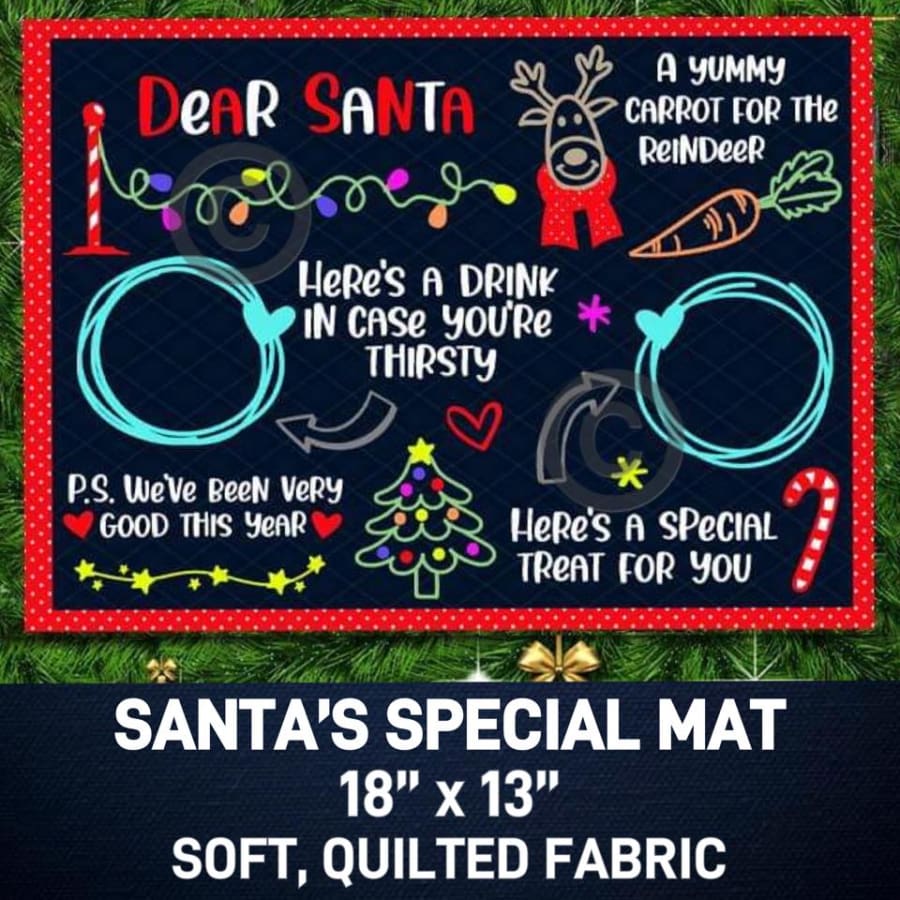 PREORDER Custom Design Santa’s Special Placemat - Closes 24 August - ETA early November Santa Mat