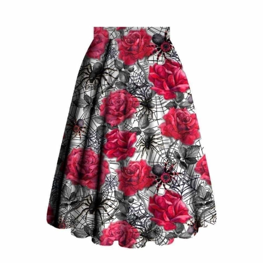 1 Custom Skirts Webs and Roses / TC2 Leggings