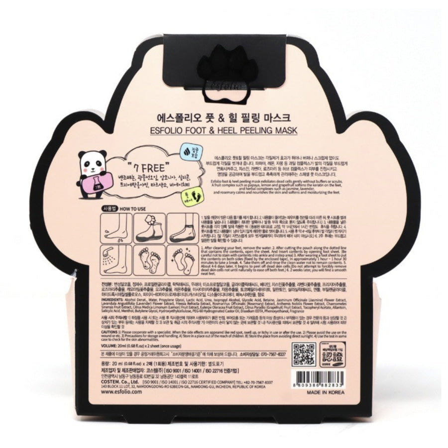 Esfolio Soft Care Foot & Heel Peeling Mask Foot Mask