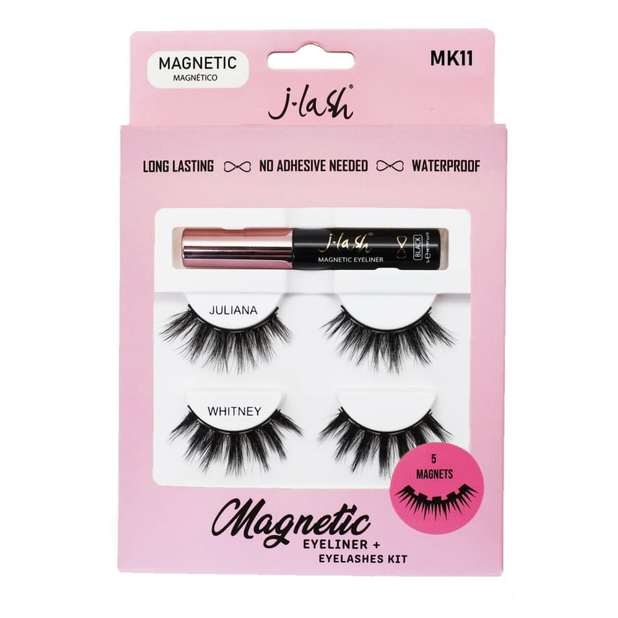 JLash Magnetic Eyeliner + Eyelashes Kit - Juliana and Whitney Magnetic Eyelashes