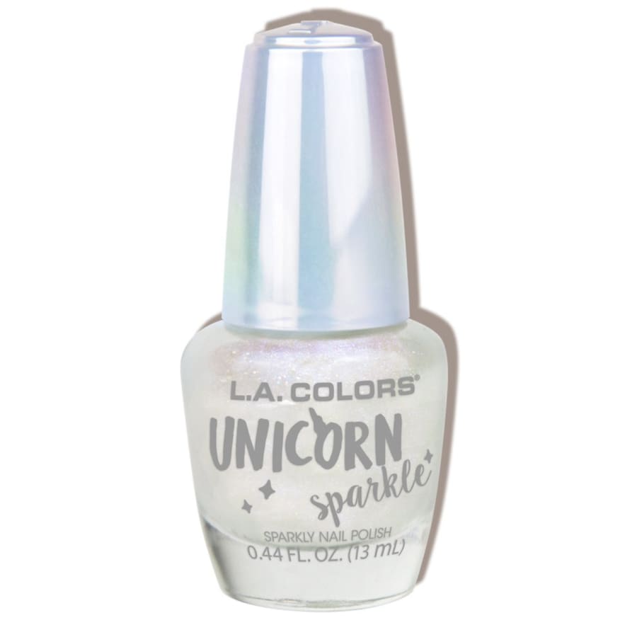 L.A. Colors Unicorn Sparkle Nail Polish Collection - Sugar Snowflake Nail Polishes