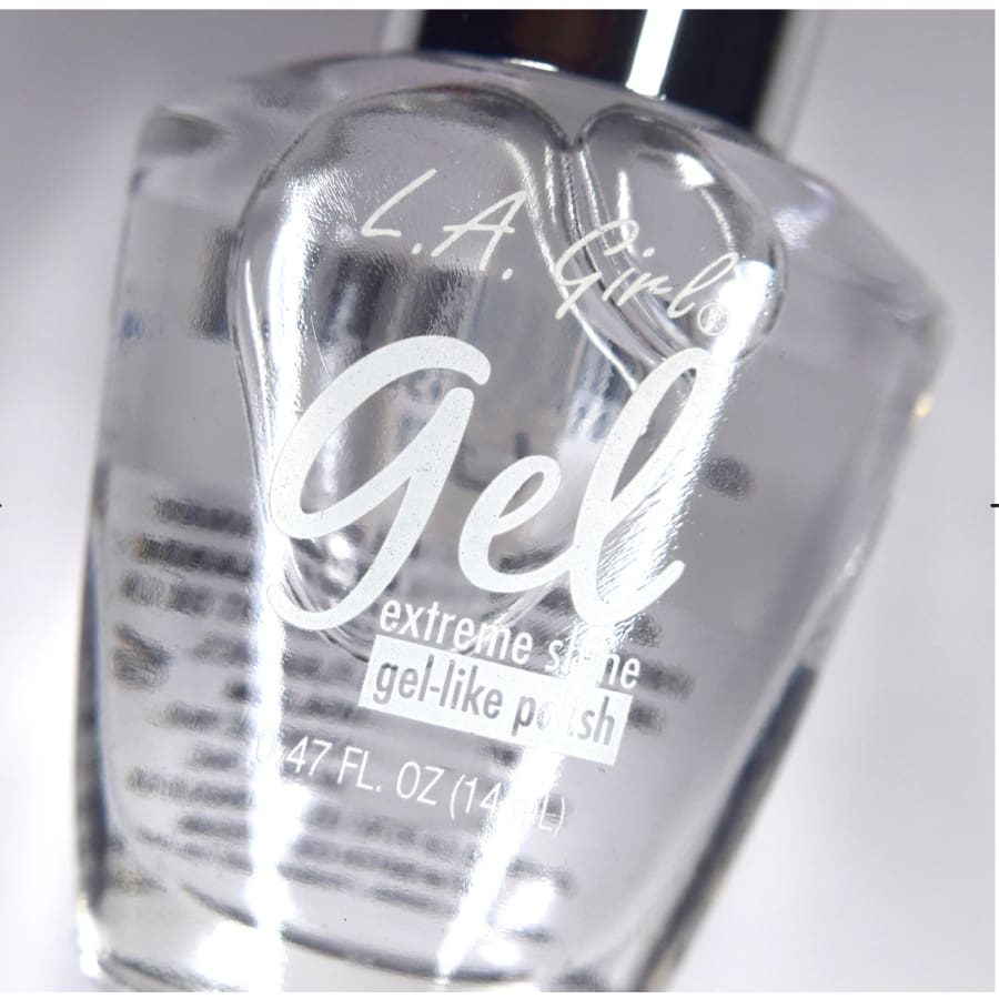 L.A. Girl - Bare It All Collection - Gel Extreme Shine Gel-Like Nail Polish - Clear Nail Polish