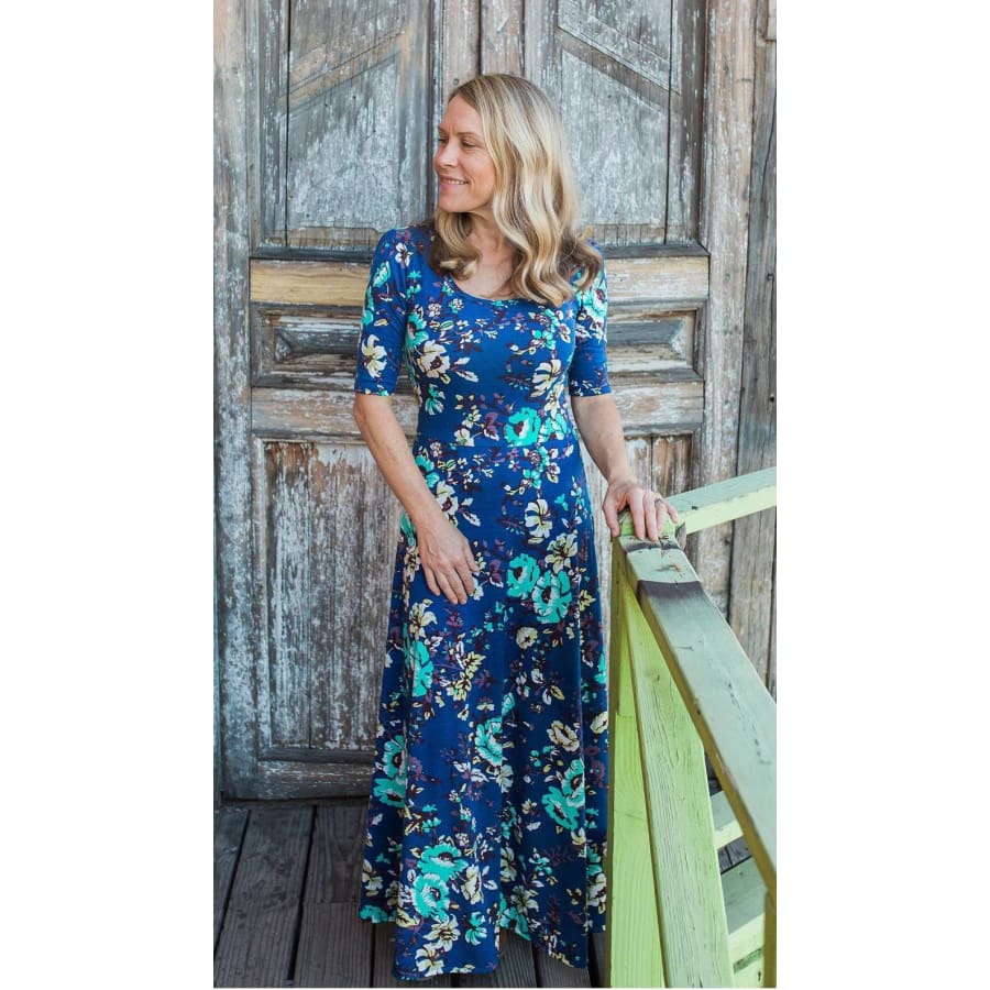 Evelyn Smocked Waist Maxi Dress - Women's Collection