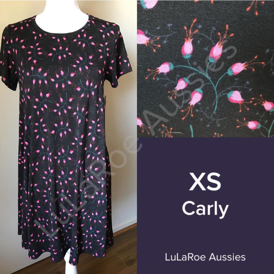 Lularoe Carly Casual Dress- XS Purple 