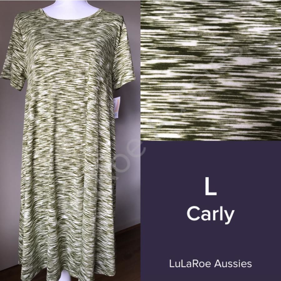 LuLaRoe Carly L / Red tribal - Slinky Dresses