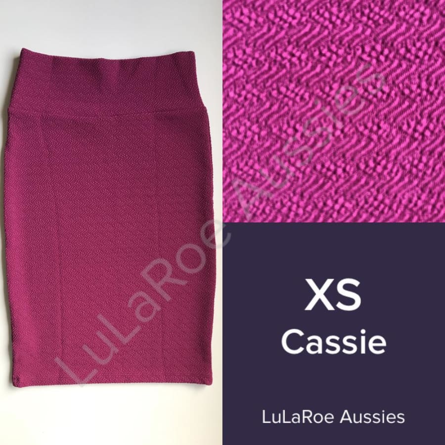Lularoe Cassie Xs / Dark Mauve Skirts