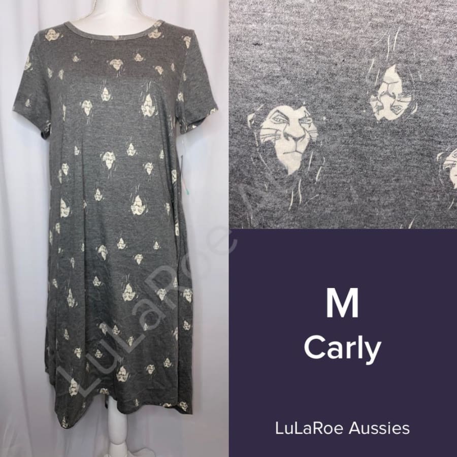 LuLaRoe Disney Carly M / Scar Dresses