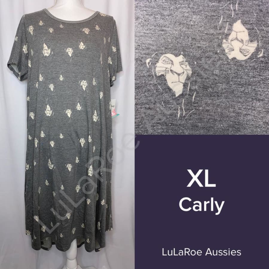 LuLaRoe Disney Carly XL / Scar Dresses