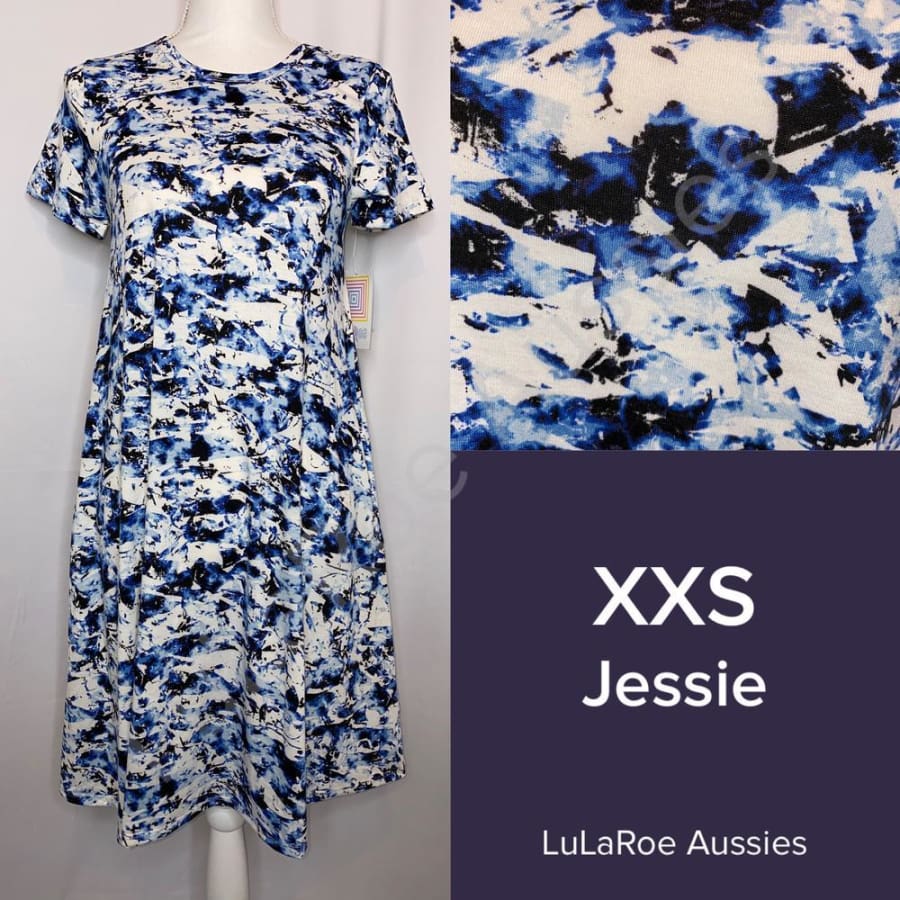 Sandee Rain Boutique - LuLaRoe Jessie - Dress with Pockets! LuLaRoe Dress  Dress - Sandee Rain Boutique