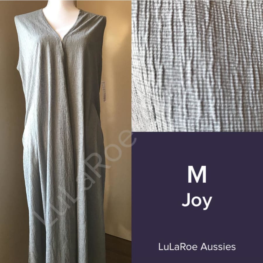 Lularoe Joy M / Grey Gauze Coverups