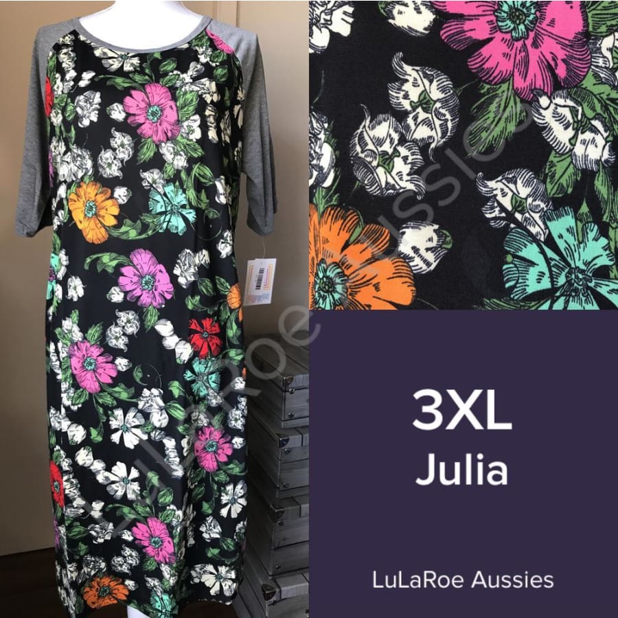 Sandee Rain Boutique - LuLaRoe Julia Dress LuLaRoe Dresses Dresses - Sandee  Rain Boutique