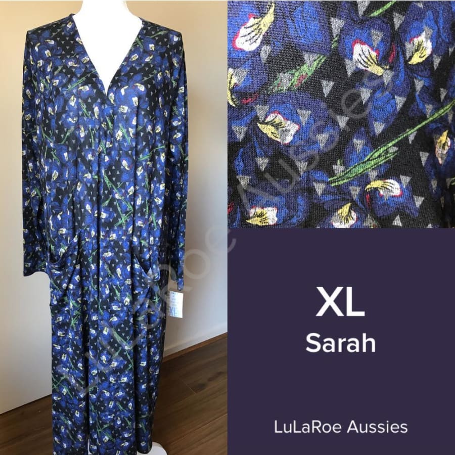 LuLaRoe Sarah XL / Blue yellow green Coverups