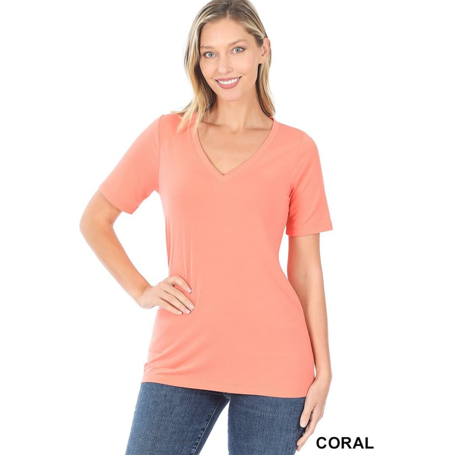 NEW COLOURS in our Favourite V-Neck Top!! Tops