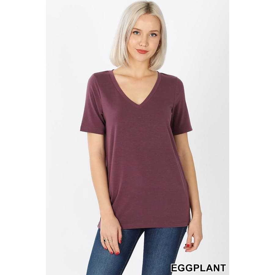 NEW COLOURS in our Favourite V-Neck Top!! Tops