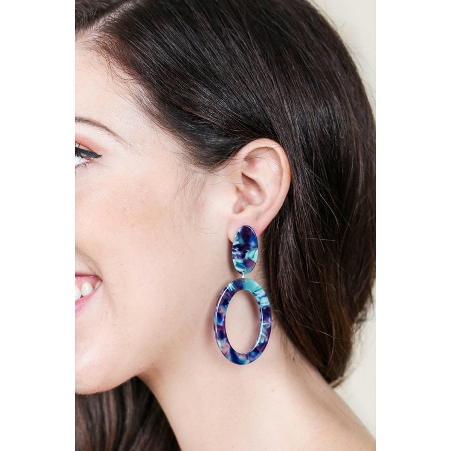 Oval Stud Earrings (two colours) Earrings