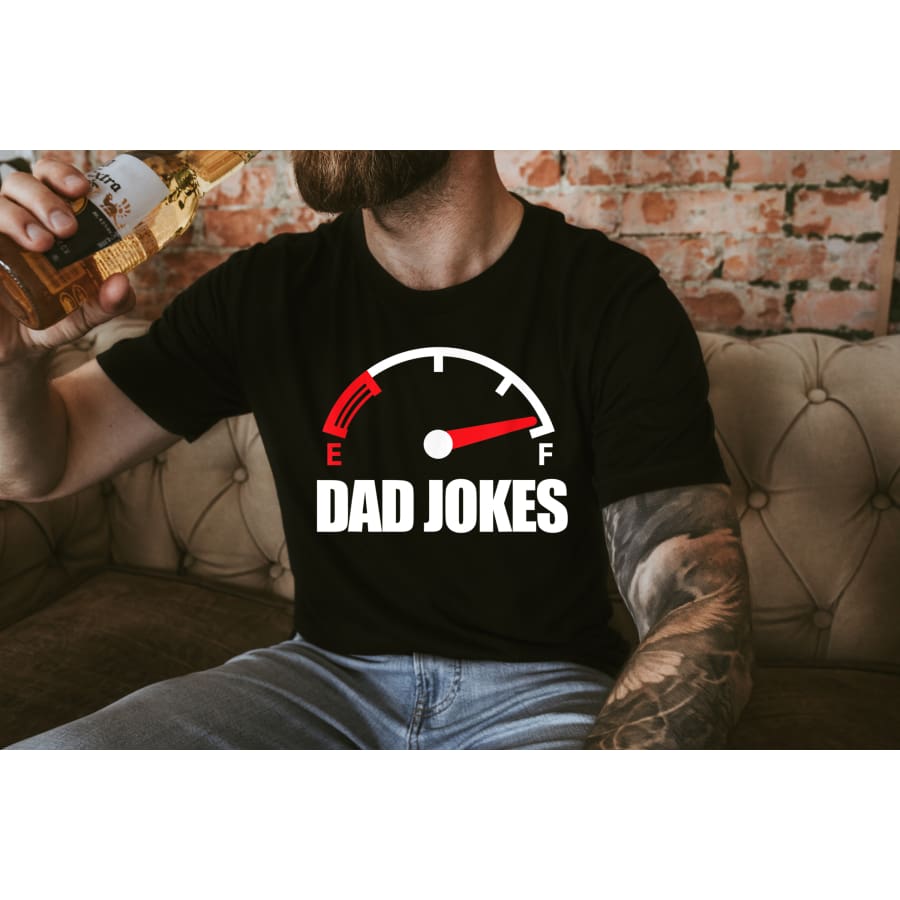 PREORDER Custom Design T-Shirts - Dad Jokes Full - ETA 4-6 weeks T Shirts