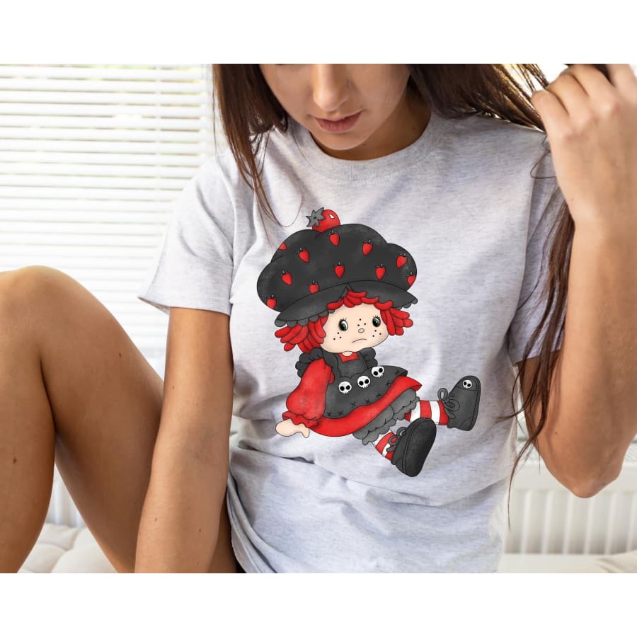 PREORDER Custom Design T-Shirts - Emo Strawberry - ETA 4-6 weeks T Shirts