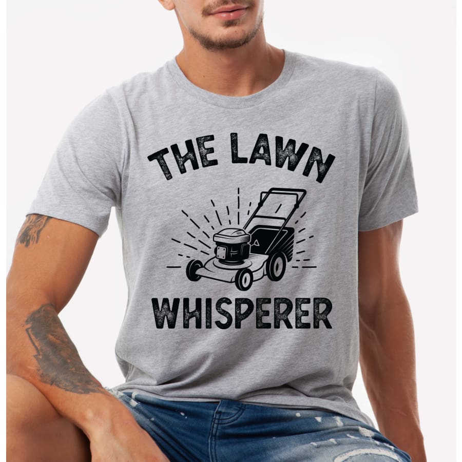 PREORDER Custom Design T-Shirts - Lawn Whisperer - ETA 4-6 weeks T Shirts