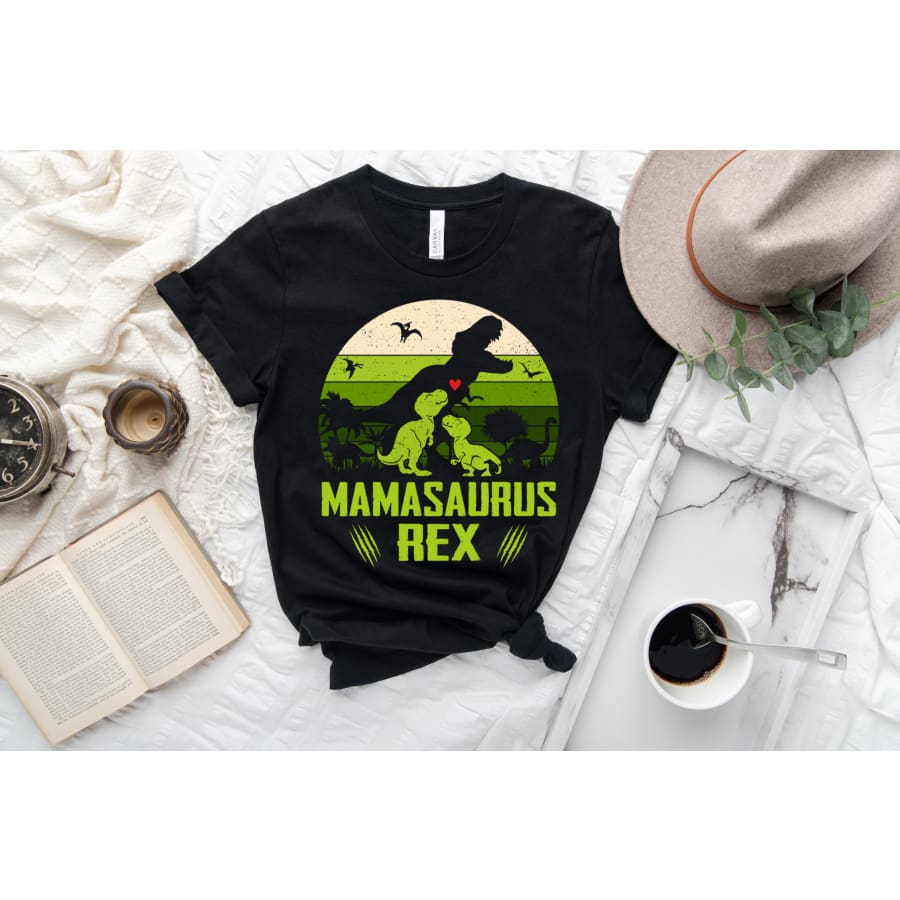 PREORDER Custom Design T-Shirts - Mamasaurus - ETA 4-6 weeks Adult XS / White T Shirts