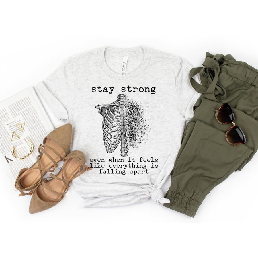 PREORDER Custom Design T-Shirts - Stay Strong - ETA 4-6 weeks T Shirts