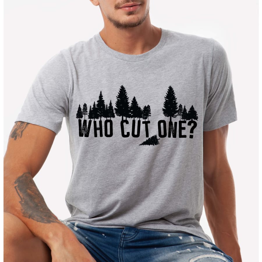 PREORDER Custom Design T-Shirts - Who Cut One - ETA 4-6 weeks T Shirts