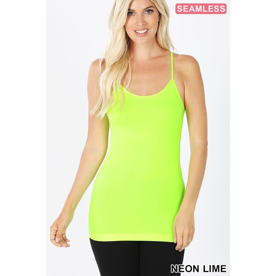 Sandee Rain Boutique - Seamless Camisole Top with Adjustable